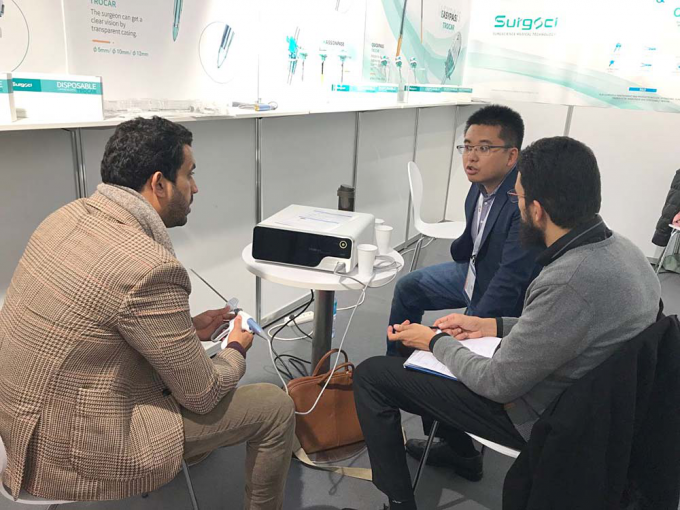 Trocar dùng một lần loại Hasson 12mm có chứng chỉ CE cho phẫu thuật nội soi Surgsci Medical 8