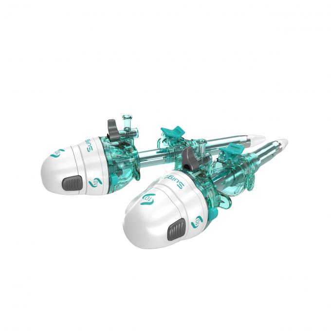 Hasson Trocars bằng nhựa dùng một lần Blunt Tip Trocar với cọc khâu 1