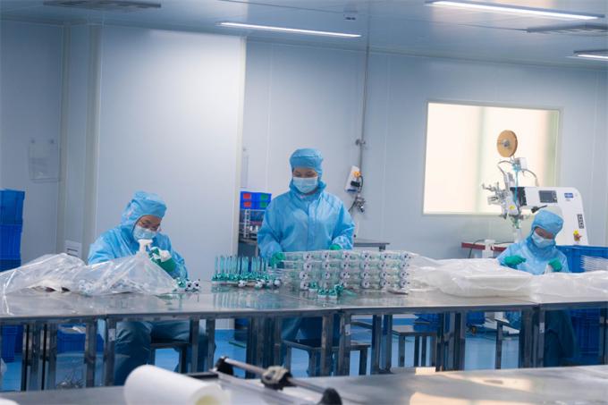 Thiết kế không van bằng nhựa dùng một lần Trocar 5 mm để sử dụng trong phẫu thuật nội soi 6