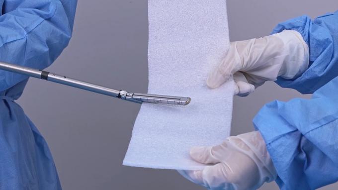 tin tức mới nhất của công ty về Hướng Dẫn Sử Dụng | Kim bấm Endo dùng một lần | khoa học phẫu thuật  7