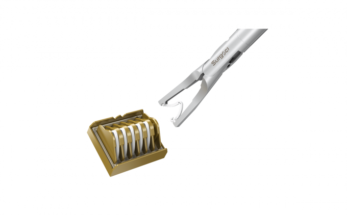 Clip thắt polymer nội soi dùng một lần Clip mạch máu phẫu thuật 1