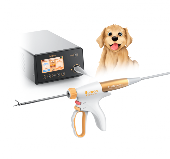 Phẫu thuật nội soi Hệ thống dao mổ siêu âm Cầm máu dùng trong thú y 1