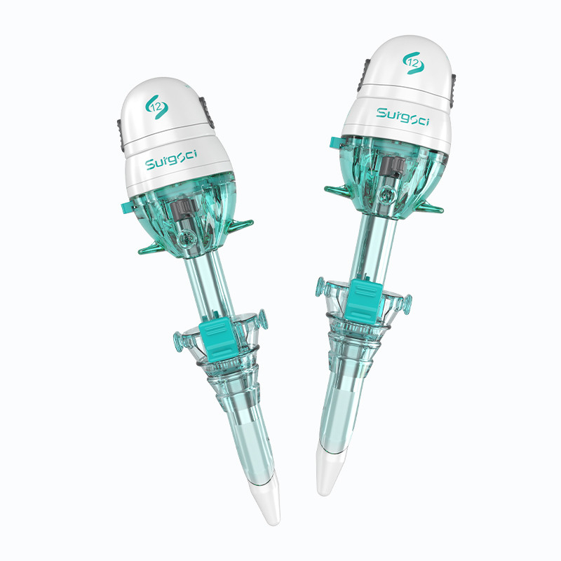 Trocar dùng một lần loại Hasson 12mm có chứng chỉ CE cho phẫu thuật nội soi Surgsci Medical